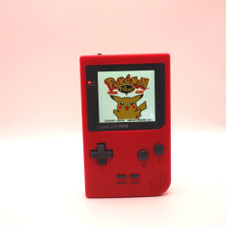 Game Boy Pocket – Rouge écran IPS (loose)